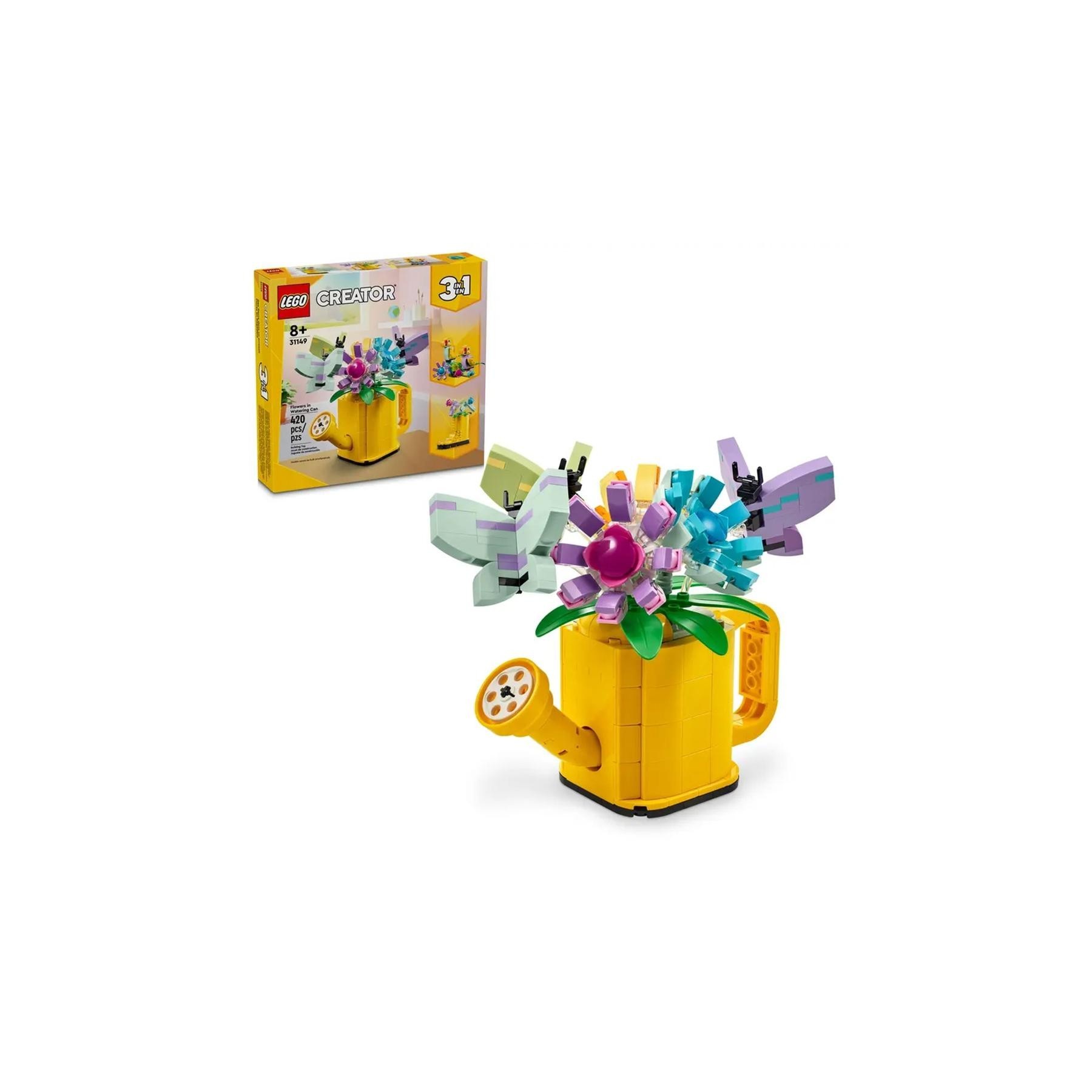 Lego Flores En Regadera