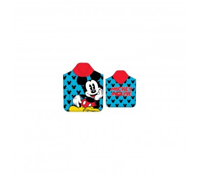 Poncho Toalla Mickey Disney Microfibra