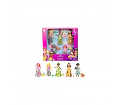 Blister 5 Muã±Ecas Princesas Disney
