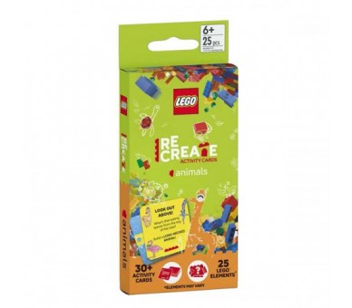 Lego ReCreate Activity Cards: Animali