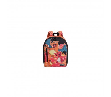 Mochila Juvenil Pokemon Charmander Adaptable A Trolley