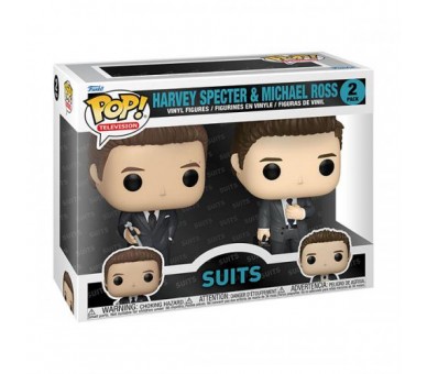 Funko POP! Suits: Harvey & Michael 2PK