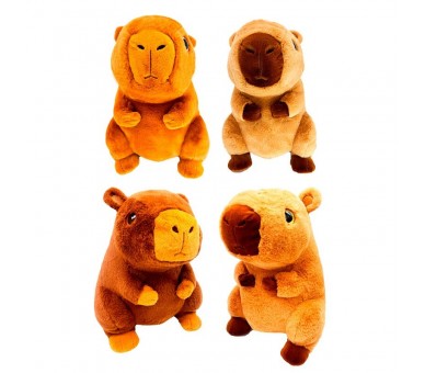 Peluche Capibara 20cm surtido
