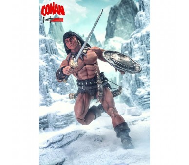 Figura Conan the Barbarian Frazetta Icon 17cm
