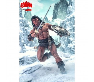 Figura Conan the Barbarian Frazetta Icon 17cm