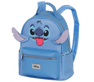 Mochila Heady Stitch Face Stitch Disney 29cm
