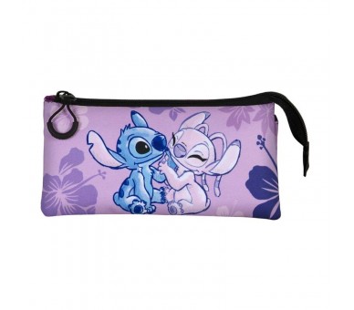 Portatodo Stitch & Angel Stitch Disney triple