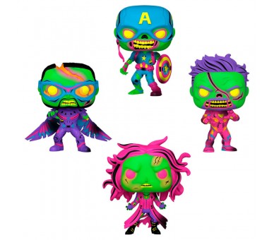 Blister 4 figuras POP Marvel What If...? Exclusive