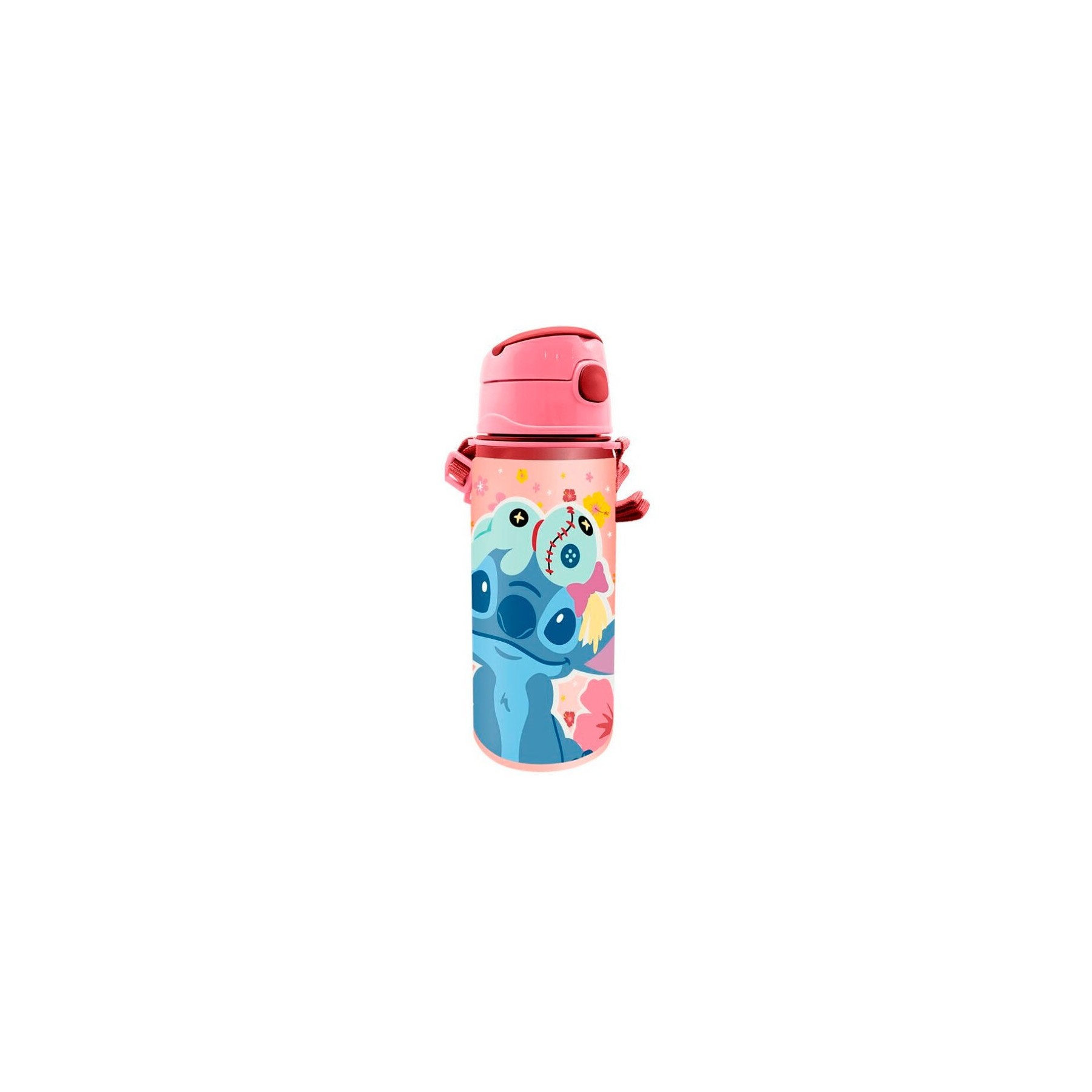 Cantimplora Aluminio Stitch Disney 600Ml