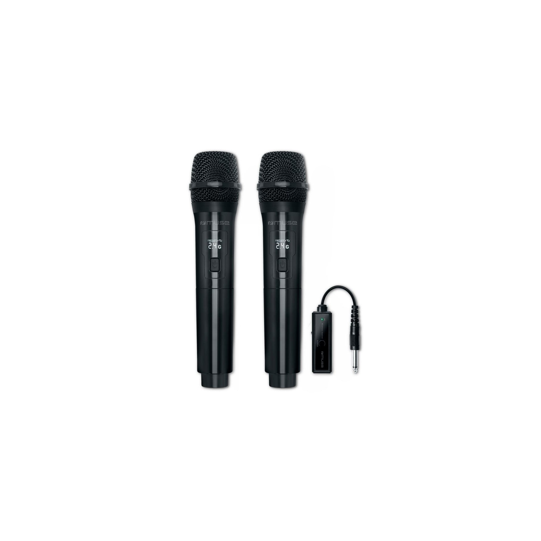 Muse Mc-50 Wi Negro / Pack De 2 Micrófonos Inalámbricos