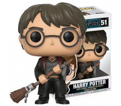 Funko POP! HP: Harry Potter w/Firebolt and Feather (51)
