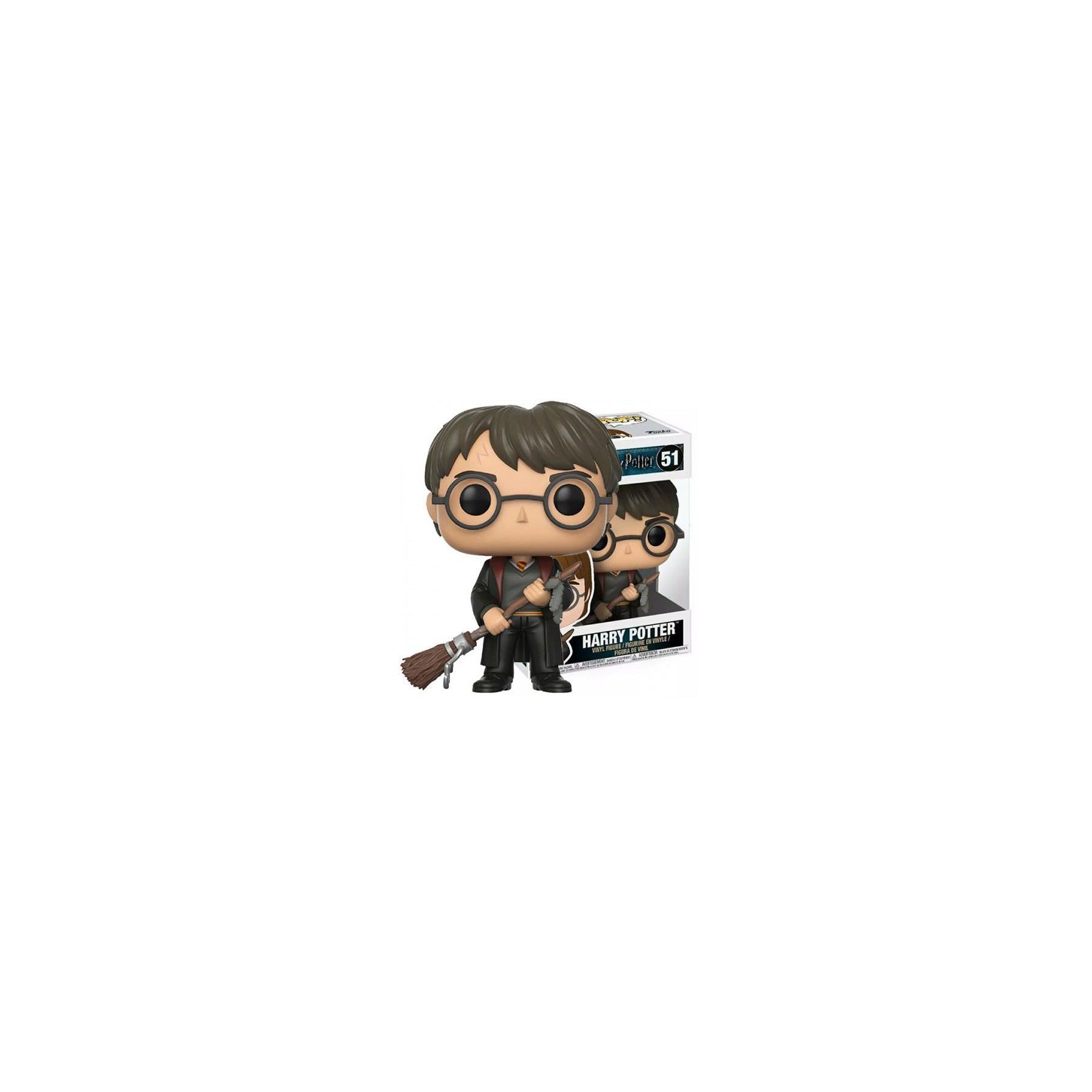 Funko POP! HP: Harry Potter w/Firebolt and Feather (51)