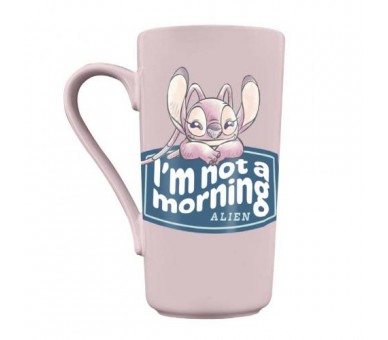 Disney Stitch Tazza Grande: I'm Not a Morning Alien