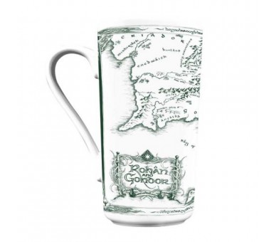 Lord of the Rings Tazza Grande: White Map