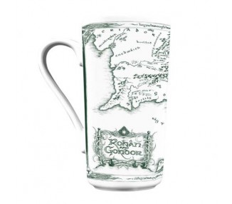 Lord of the Rings Tazza Grande: White Map
