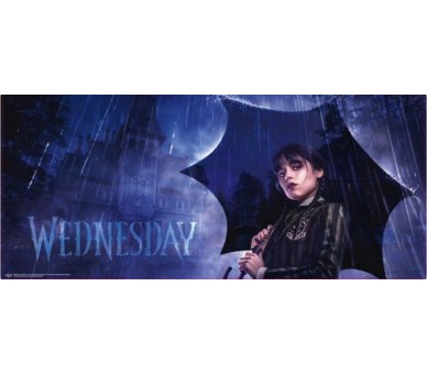 Wednesday Tappetino Mouse Desk: Downpour