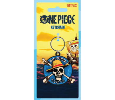 One Piece Portachiavi Girevole: Straw Hat Crew