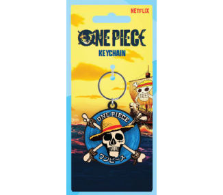 One Piece Portachiavi Girevole: Straw Hat Crew