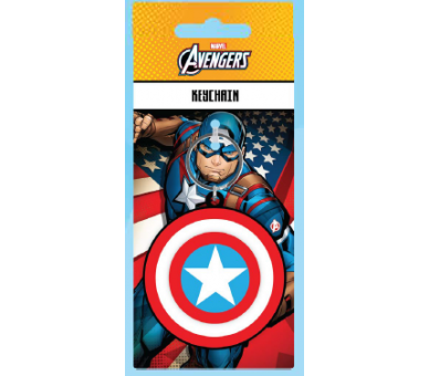 Captain America Portachiavi Girevole: Shield