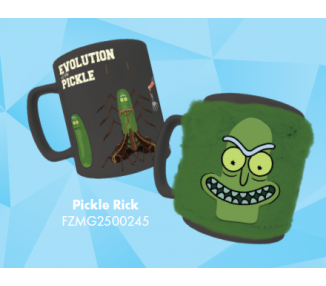 Rick and Morty Tazza Fuzzy: Pickle Rick