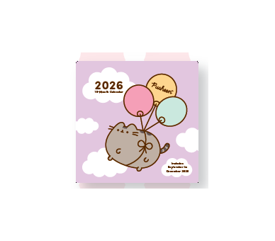 Pusheen Calendario Quadrato 2026: Pusheen