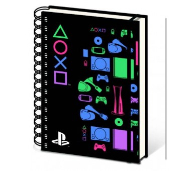 Playstation Wiro Notebook A5: Classic Colours