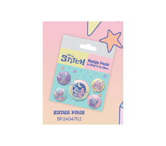 Lilo & Stitch Badge Pack: Stitch