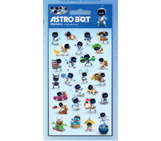 Astro Bot Reusable Stickers: Astro Bot