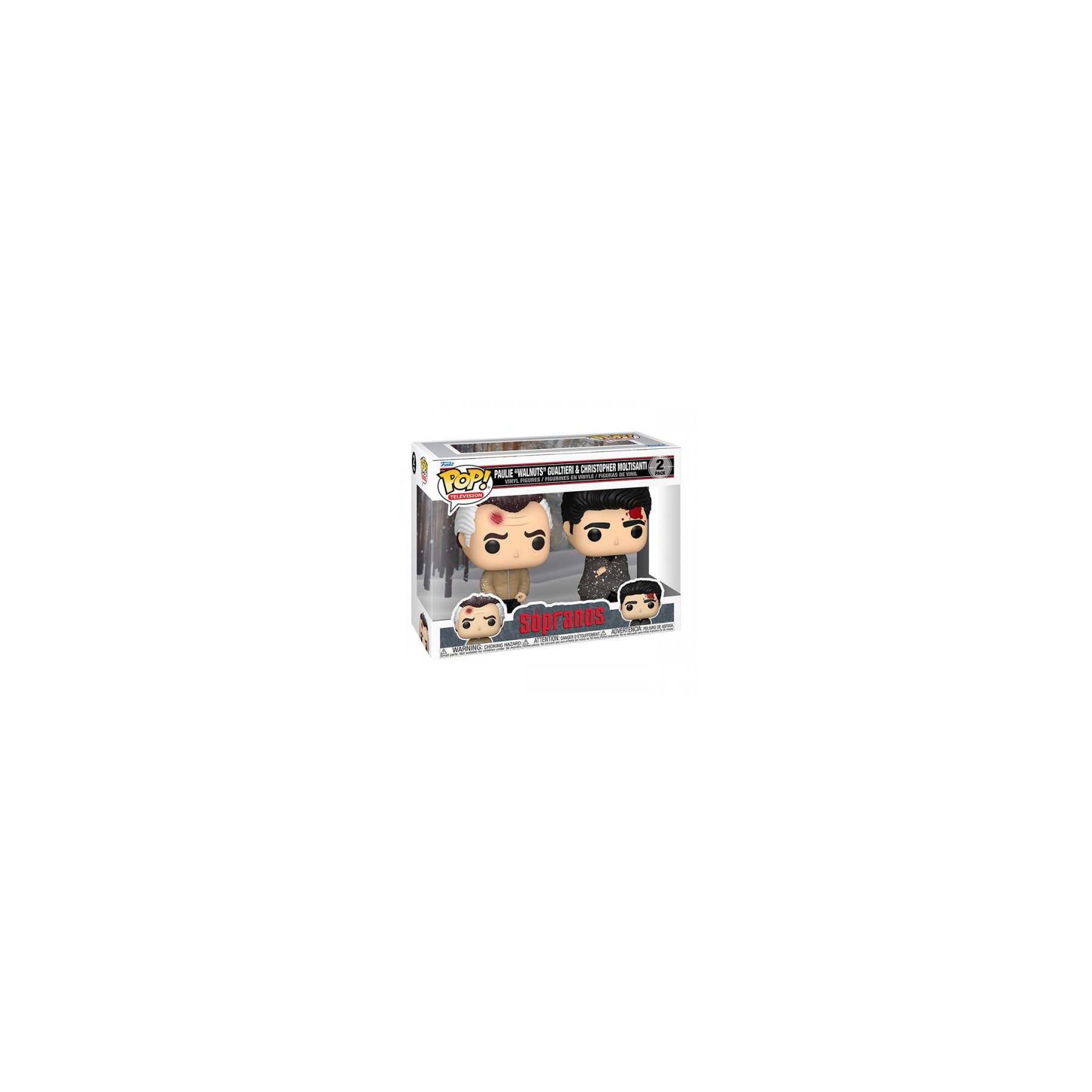 Funko POP! The Sopranos: Paulie & Christopher 2PK