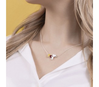 Colgante Snoopy plata