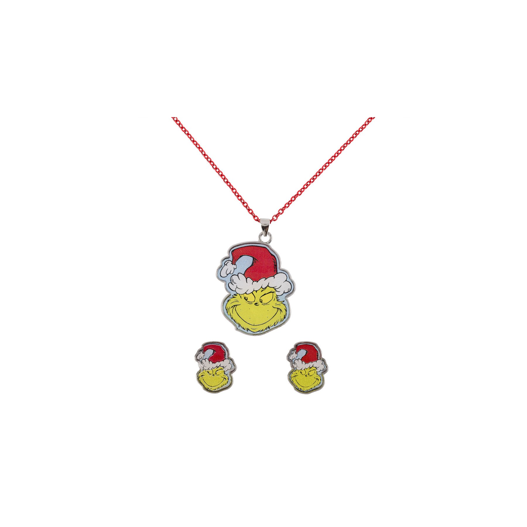 Set Colgante + pendientes Navidad El Grinch