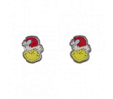 Set Colgante + pendientes Navidad El Grinch