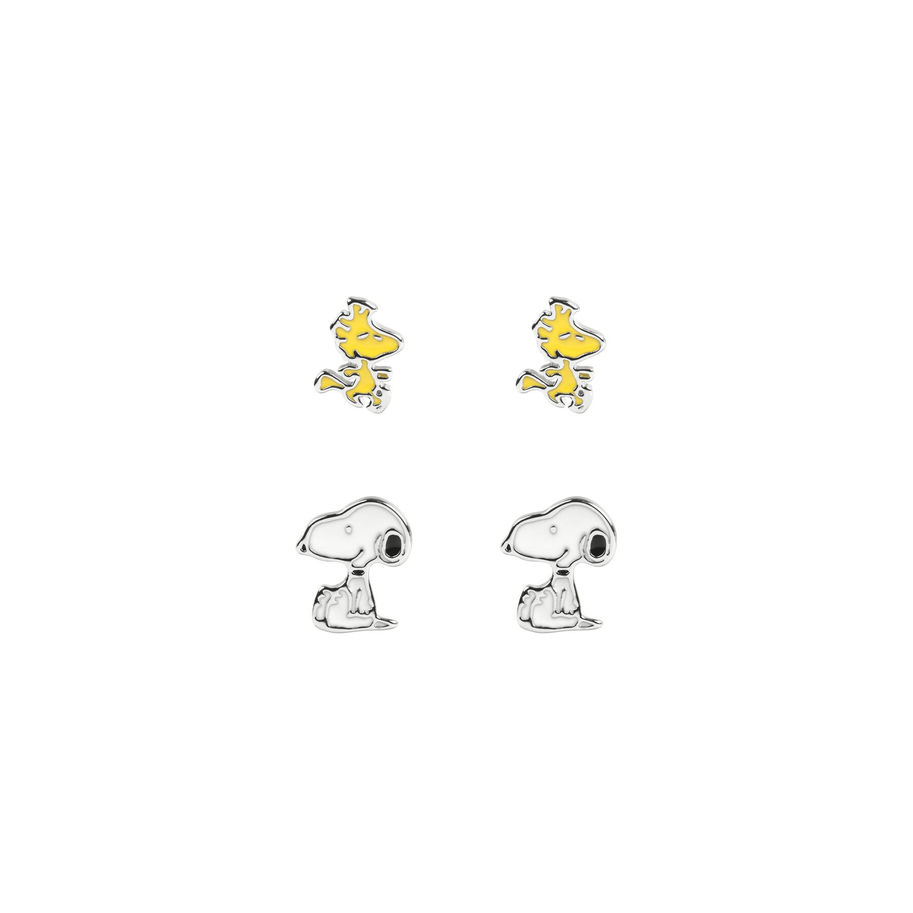 Set 2 Pares de pendientes Snoopy