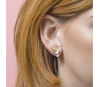 Set 2 Pares de pendientes Snoopy