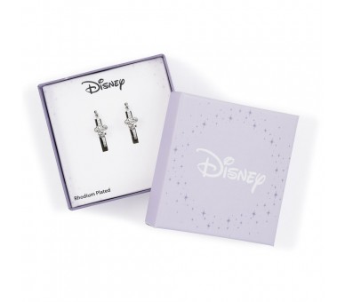 Pendientes Aro Minnie Disney plata