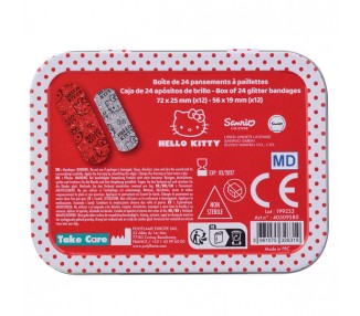 Caja Metal Tiritas Hello Kitty