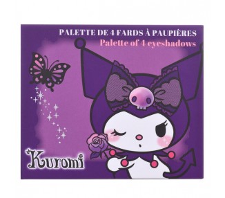 Paleta 4 Colores Kuromi Hello Kitty