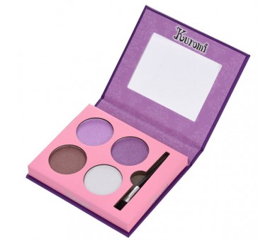 Paleta 4 Colores Kuromi Hello Kitty