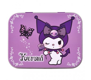 Caja Metal Tiritas Kuromi Hello Kitty