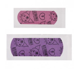 Caja Metal Tiritas Kuromi Hello Kitty