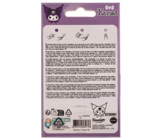 Blister Pegatinas Corporales Kuromi Hello Kitty