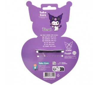 Pinza Pelo Premium Kuromi Hello Kitty