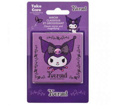 Espejo de Bolsillo Kuromi Hello Kitty