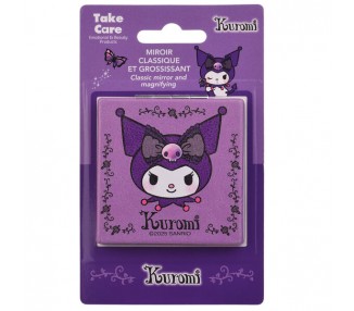 Espejo de Bolsillo Kuromi Hello Kitty