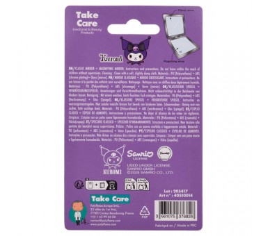 Espejo de Bolsillo Kuromi Hello Kitty