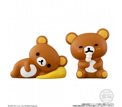 Figura Rilakkuma Friends 5cm surtido