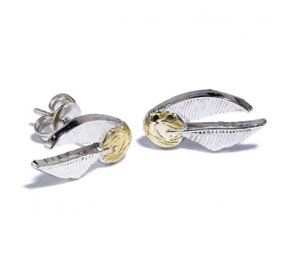 Set pendientes Deathly Hallows Golden Snitch Platform Harry Potter