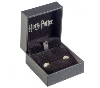 Pendientes Golden Snitch plata