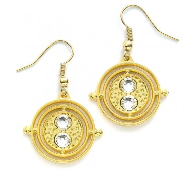 Pendientes Time Turner Gold Harry Potter