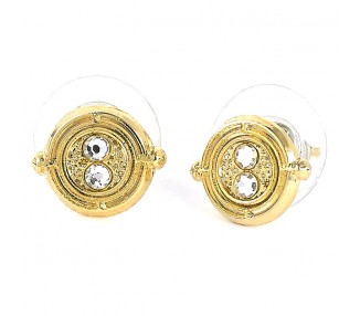 Pendientes Time Turner Gold Harry Potter